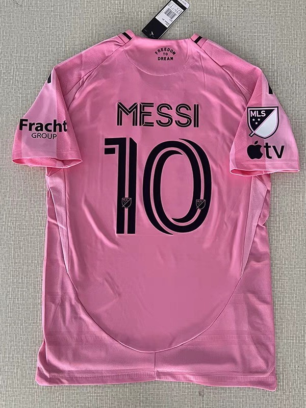 25-26 マイアミ インターナショナル エディション ジャージ 10番メッシ 9番スーテレス 子供用スーツ サッカーユニフォーム ファンエディション|undefined