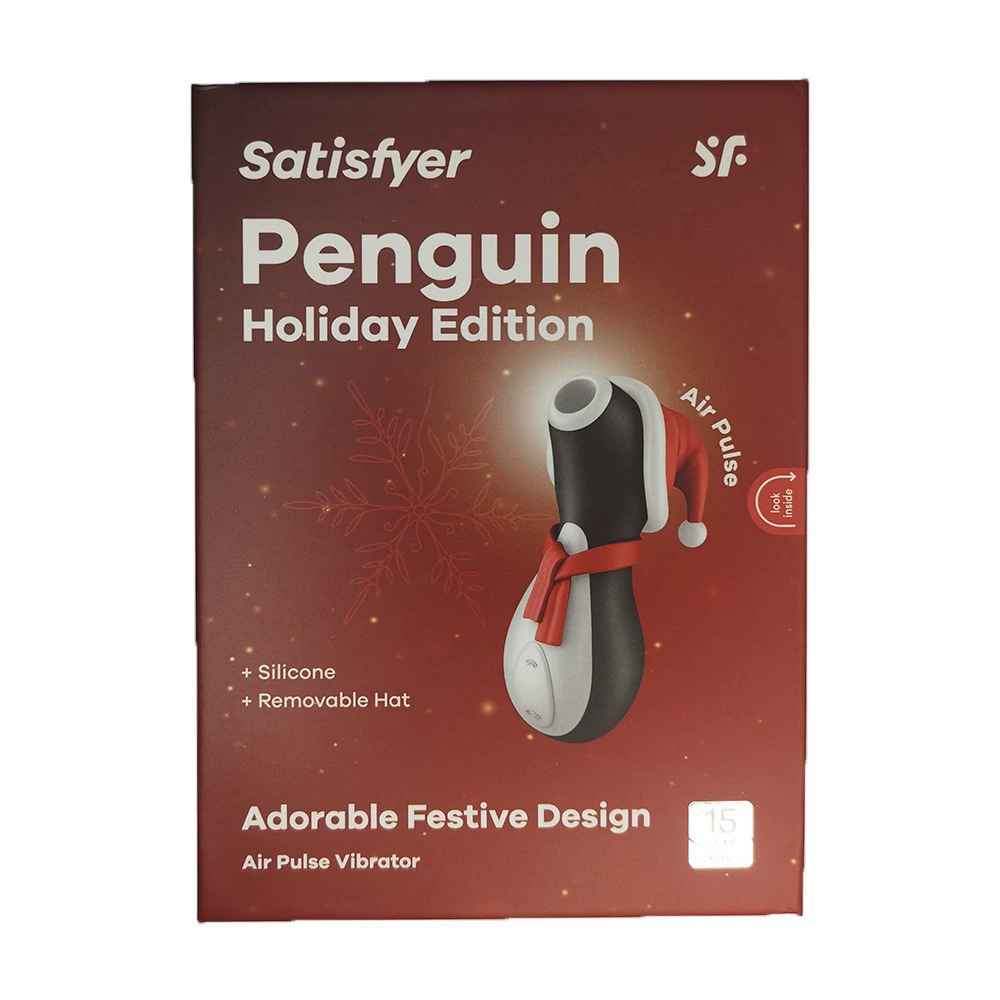 Немецкий Satisfyer Mr. Penguin, многочастотный звуковой прибор для клиторного сосания и мастурбации, сексуальная игрушка