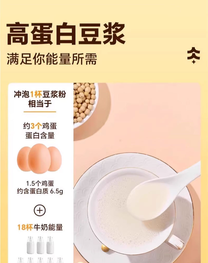 Astragalus Codonopsis Soy Milk Powder Huang Qi Dang Shen Instant Breakfast Drink 175g Box preparation