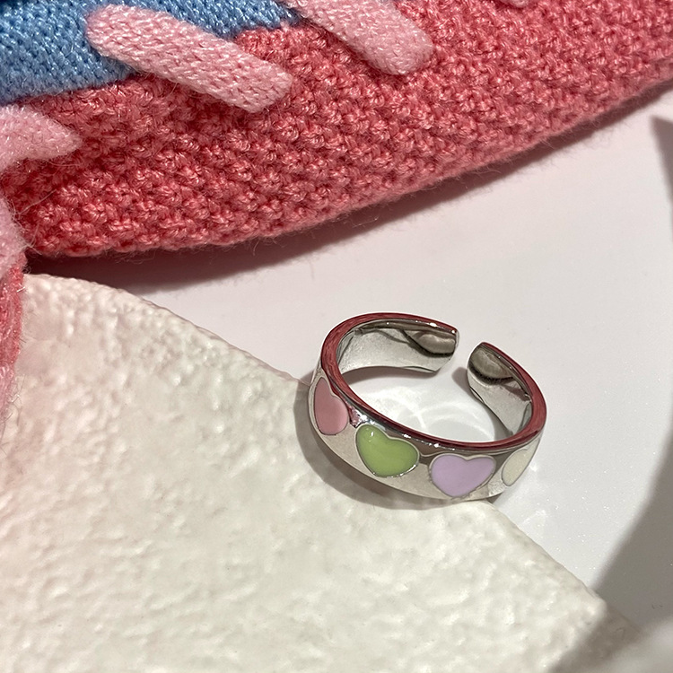 F4838 oil painting love ring