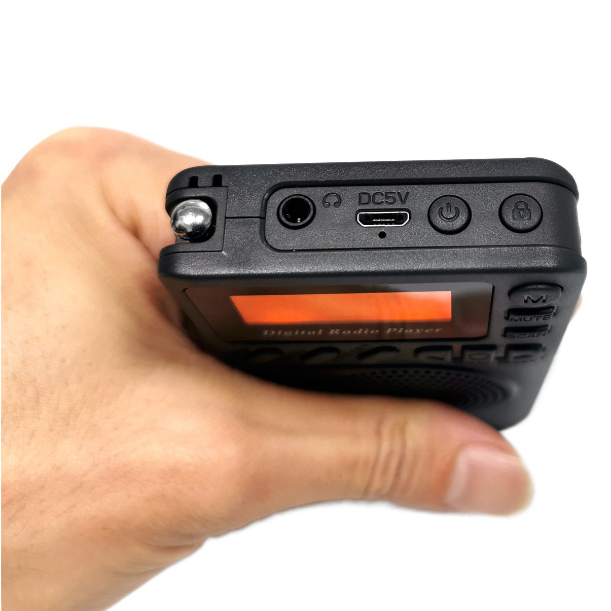 Radio europea de FM/DAB del mercado, reproducción MP3 de la tarjeta del TF de la ayuda, larga vida incorporada de la batería recargable