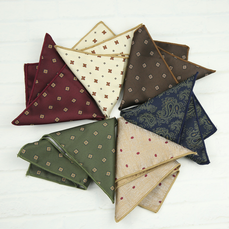 Men's Pocket Square, Simple Formal Business Casual Versatile Style, British Style Navy Blue Tie, Wedding Accessory