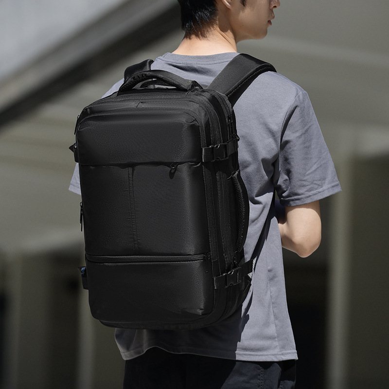 Mochila expandible 180 ° apertura y cierre para viajes de negocios, bolsa para computadora portátil, barra de acoplamiento colgante, bolsa de viaje de negocios al por mayor