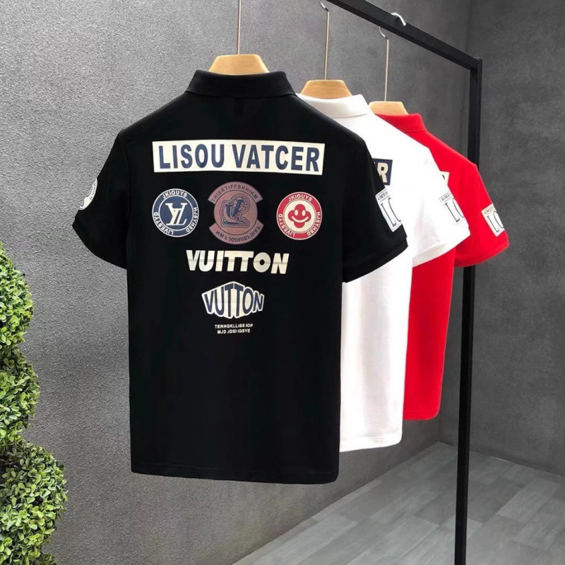 Artístico de los hombres de estilo japonés moda juvenil nueva moda ins manga corta de moda estándar polo verano temperamento