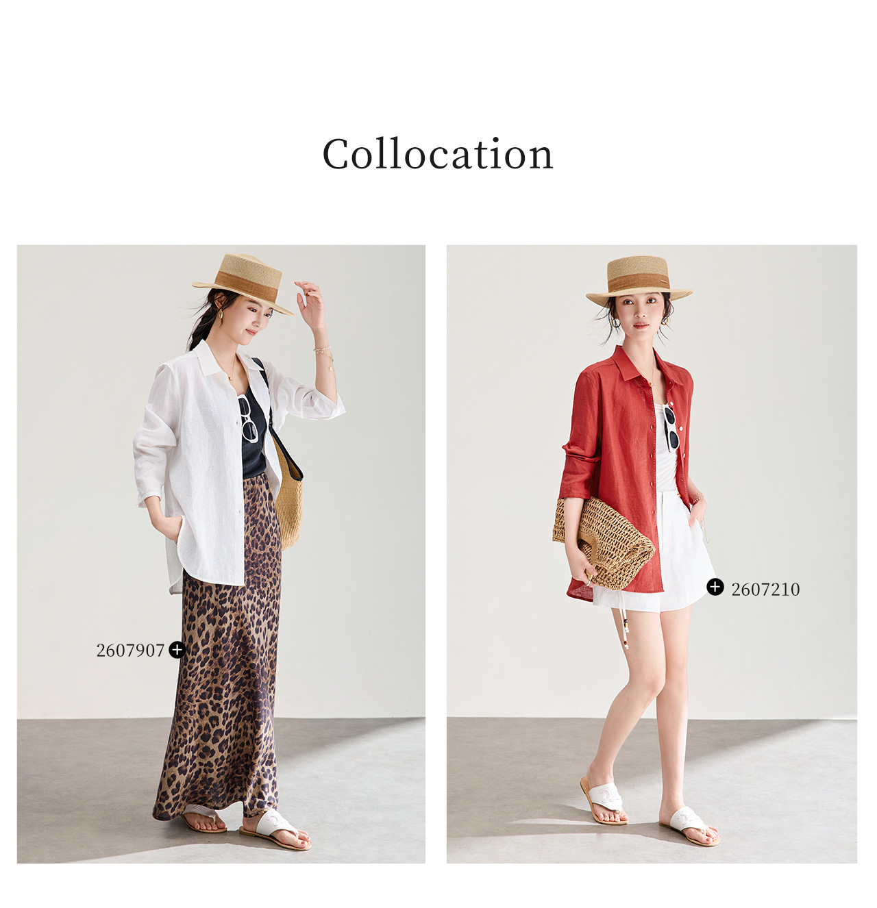 Áo sơ mi nữ linen chất lượng cao, phong cách cổ điển thư giãn, dáng rộng mùa hè — Đỏ Vermilion chi tiết 10