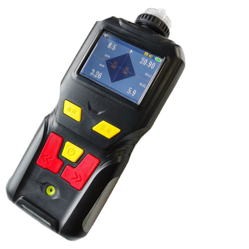 便携式氧气四合一气体检测仪甲烷报警器二氧化碳硫化氢测试分析仪