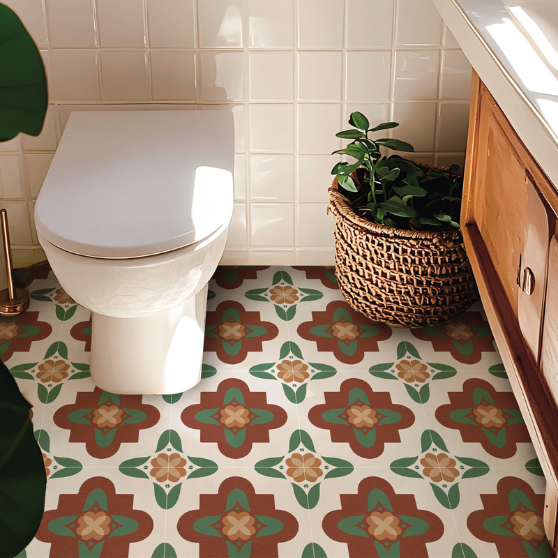Retro Style Removable Self-Adhesive Imitation Tile Stickers for Kitchen and Bathroom Renovation, Oil-Proof, Self-Adhesive, Waterproof and Thickeneded Retro Style Removable Self-Adhesive Imitation Tile Stickers for Kitchen and Bathroom Renovation, Oil-Proof, Self-Adhesive, Waterproof and Thickeneded