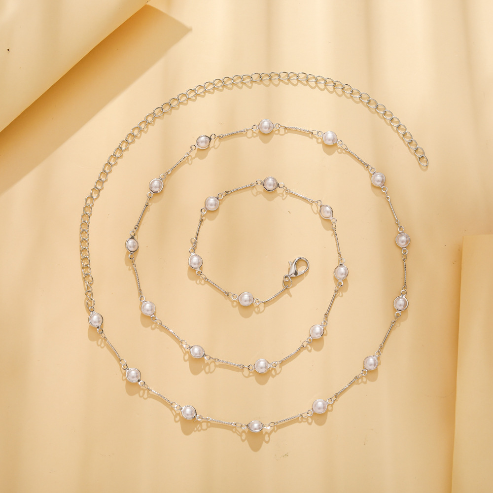 Fashion Geometric Alloy Plating Waist Chain display picture 4