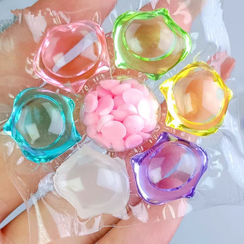 Seven-chamber laundry beads lasting fragrant beads cleaning decontamination laundry ball all-in-one laundry beads concentrated laundry detergent