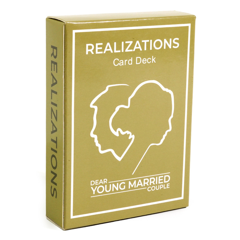 All English realisation Foundation Friends Party Game Cards Newlyweds Dialogue Cards