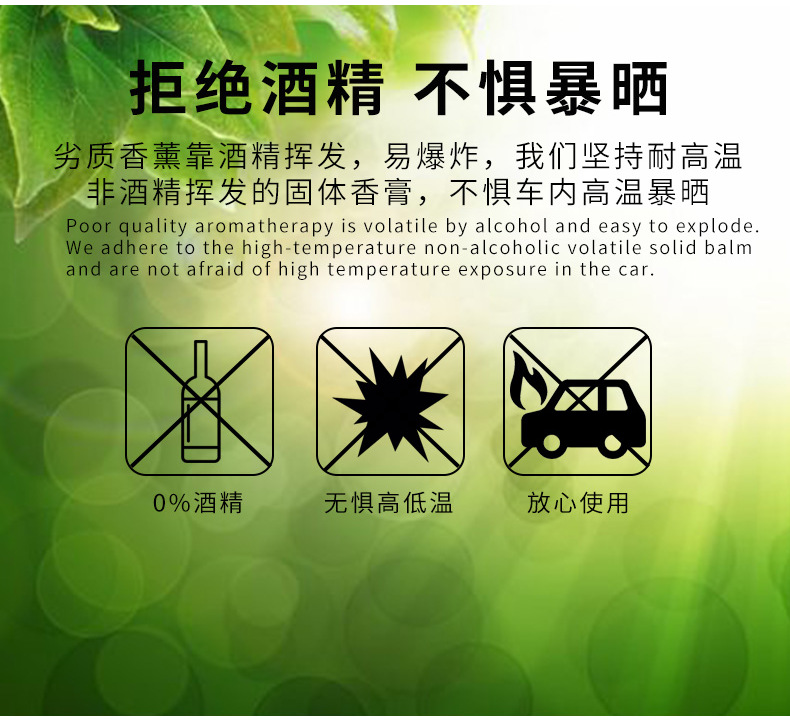 Big Gold Brick Car Solid Fragrance Balm Car Aromatherapy Large Capacity Air Freshener Long-Lasting Fragrance for Car Interior