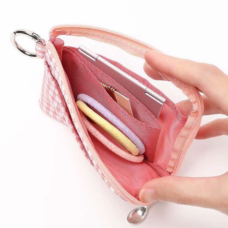 Японская косметичка, сумка через плечо, портативная organizer bag, с вышивкой