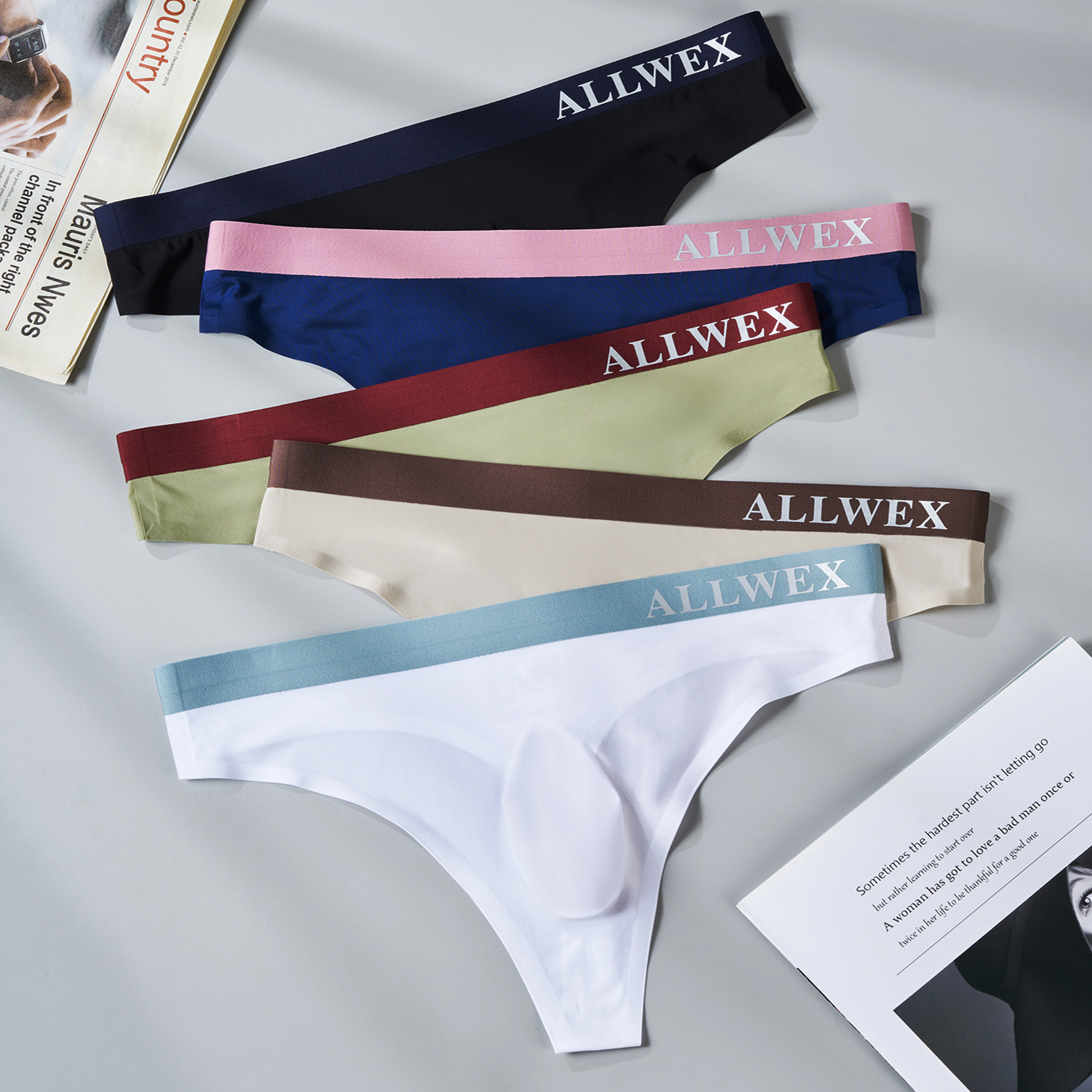 Pantalones de hombre, calzoncillos de cintura baja, calzoncillos de hombre