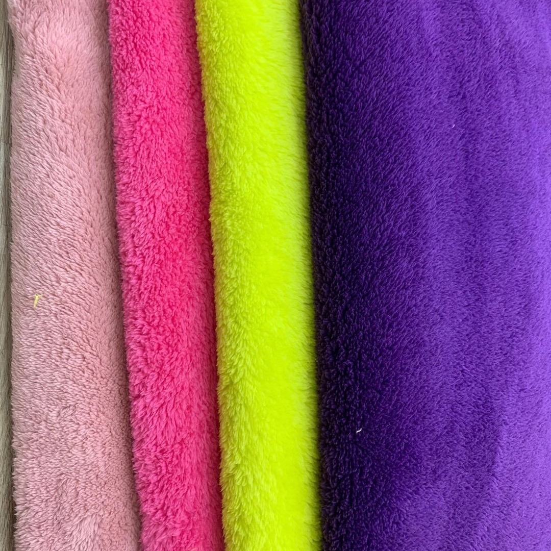 Leche de seda 360 gramos 185 ancho espeso algodón de seda de moda pijama bolsas juguetes tela de peluche