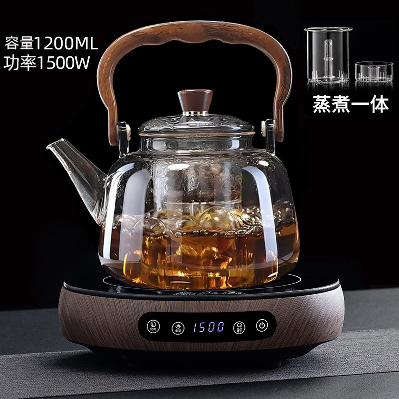正茗堂电陶炉煮茶器小型多功能烧水壶围炉煮茶定时养生壶智能茶炉|undefined