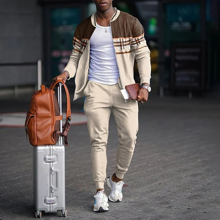 Traje básico simple de dos piezas a juego de colores Venta caliente de todo fósforo chaqueta de talla grande traje de pantalón WL9-ML1