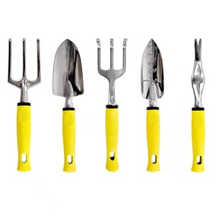 Aluminum Alloy gardening tools garden tools suit pp handle five-piece Garden suit Amazon