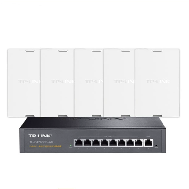 Панельный сетевой доступ Wi-Fi 6 TP-LINK с AX5400M двойной частоты, набор для отелей/вилл, охват сети