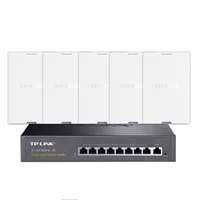 Панельный сетевой доступ Wi-Fi 6 TP-LINK с AX5400M двойной частоты, набор для отелей/вилл, охват сети