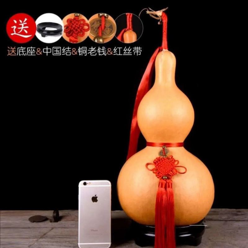 天然大中小野生带龙头居家饰品摆件车挂壁挂精品葫芦挂件直发直销|undefined