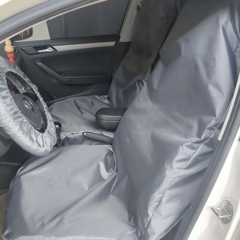 ~Thickened car seat covers, waterproof Oxford cloth, oil-resistant, suitable for 4S store repairs, dust-proof, for drivers, front row, and pet use