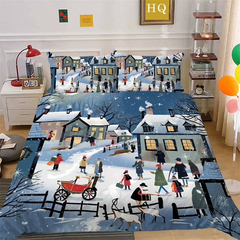 (Cross-border trading), duvet cover, pillowcase, ebay, 3D, polyester