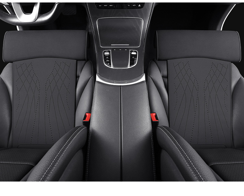 New car seat cushion memory foam leg support suede seat cushion leg support integrated main driving seat and passenger seat extended cushion