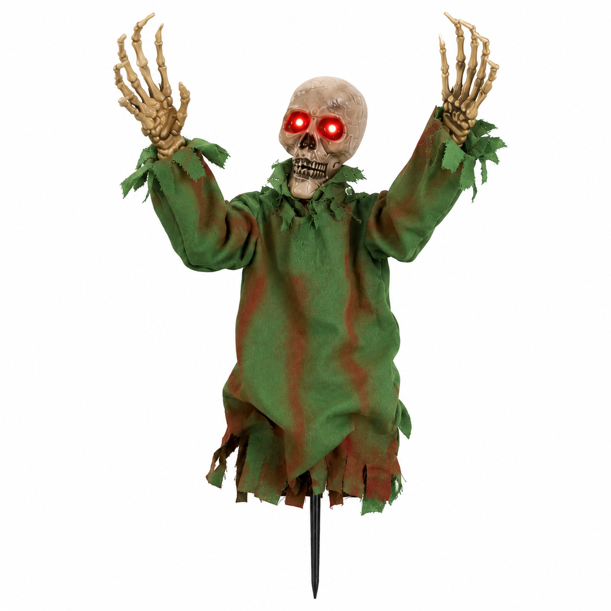 Halloween nuevo control de voz zombie decoración de juguetes accesorios adornos accesorios de terror transfronterizos lámparas de regalo