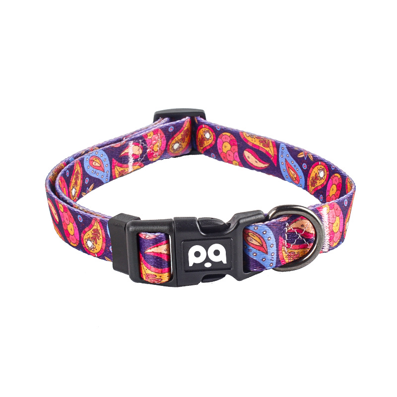 Suministro transfronterizo collar para perros mascota correa para el pecho y la espalda al por mayor collar para perros pequeños y medianos de poliéster para perros Amazon