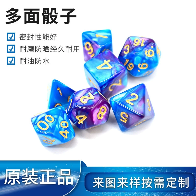 Многогранные очки Кости 15 мм резные кости Кости Термопереноска Кости Печать Кости Перенот Кости