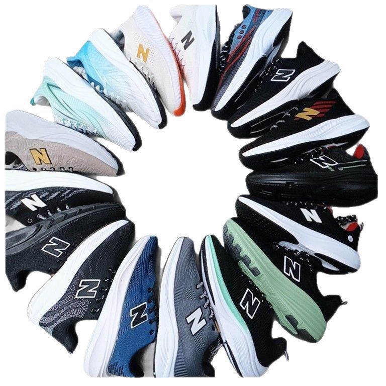 2025 primavera nueva NB con el mismo tipo de zapatos casuales de estudiantes de tamaño único transfronterizos puestos de suministro al por mayor tacones planos