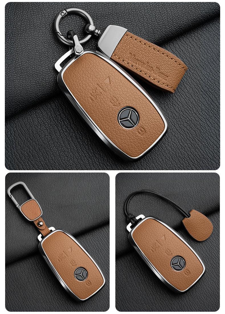 Suitable for Mercedes-Benz Gls450 Key Cover High-End Plus Version Glc300 Shell Gle450/350 Car Key Shell Buckle