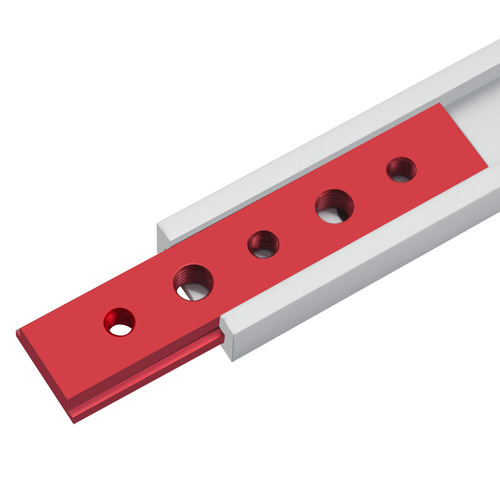 100MM woodworking chute slide aluminum alloy slide block engraving table saw electric circular saw workbench DIY modification