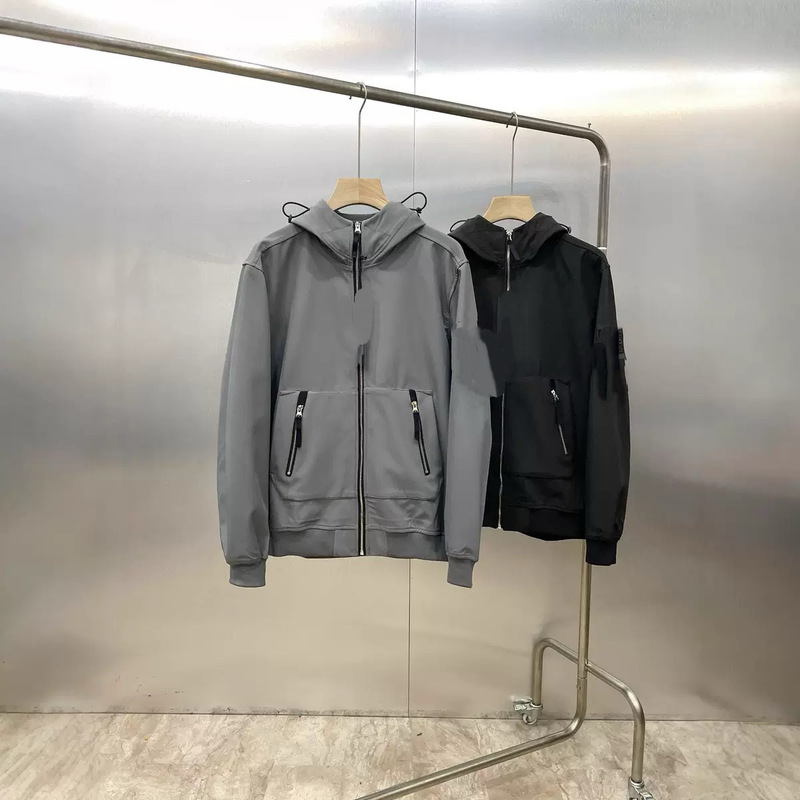 Cross-Border Supply, No Logo, Functional Style Logo, Soft-Shell Zip-Up Cardigan Jacket, Loose and Casual Cross-Border Supply, No Logo, Functional Style Logo, Soft-Shell Zip-Up Cardigan Jacket, Loose and Casual