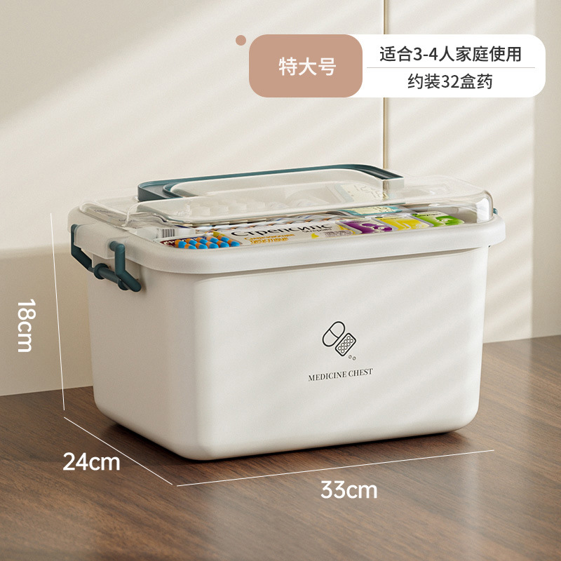 특대형 - 더블 레이어 블루 패키지 [3~4인에게 적합/약 32박스 정도]