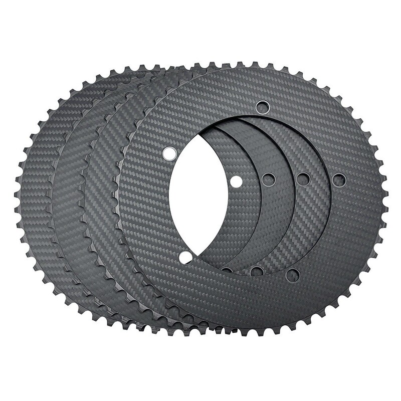 Carbon Fiber Lightweight Fixed Gear Disc Bcd144 Cycling Fixed Gear Track Bike Chainring Gear