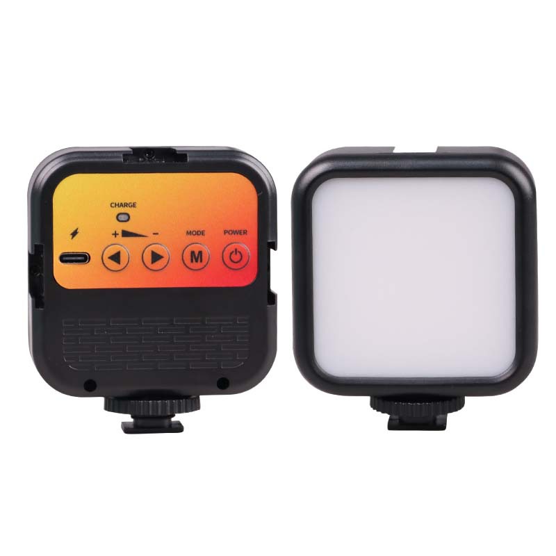 Mini luz de relleno de carga compacta, soporte de disparo para teléfono móvil, luz de relleno de video corto, luz de tofu en vivo selfie