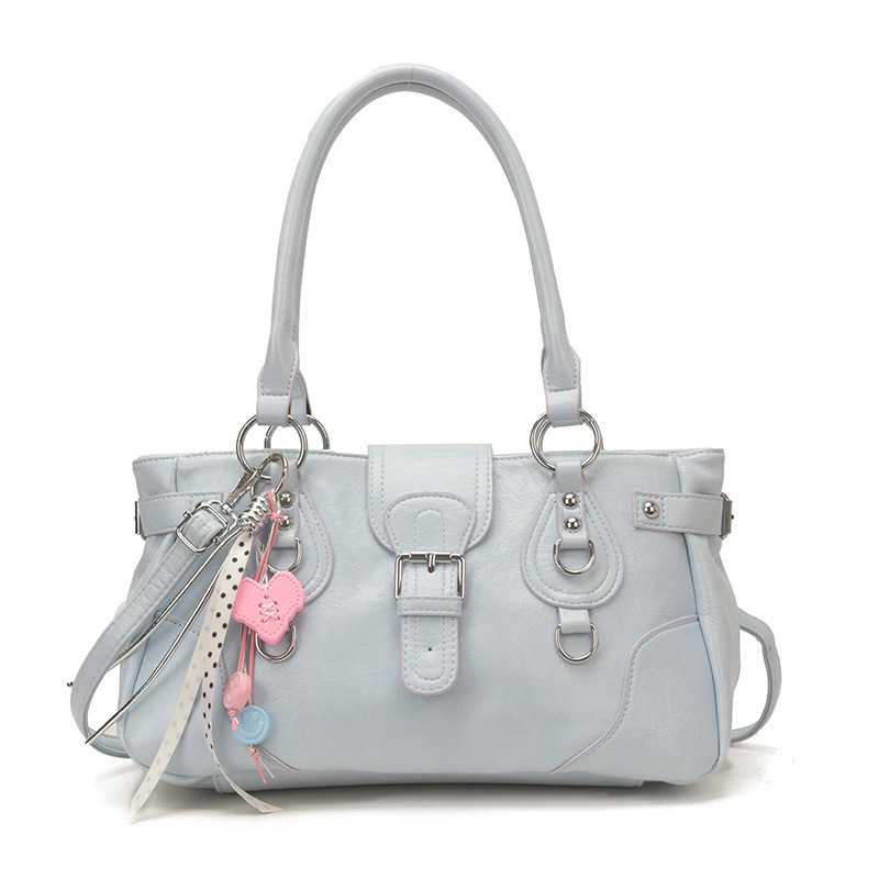 New Stylish Patchwork Design 2026 Spring High-Value Commuter Fashion Cross-Border Shoulder Bag Large Capacity Crossbody Bag