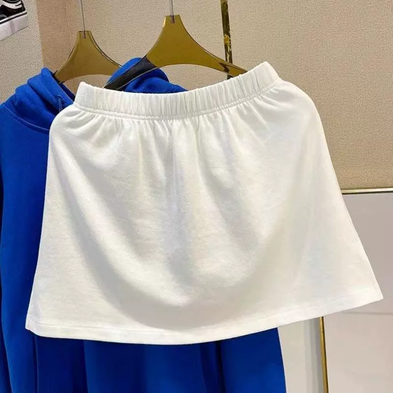 Маленький пердежный занавес Подол Зимняя Толстовка Подложка Артефакт с сложенными ягодицами Подкладка Юбка Белая юбка для детей