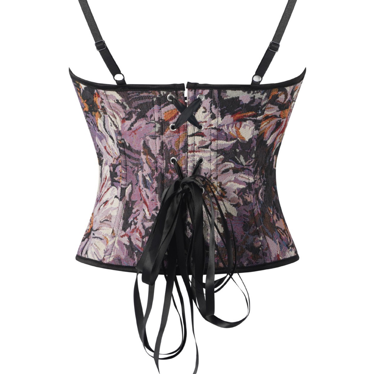 Nuevo patrón de impresión retro eslingas para limpiar el pecho, cintura de pecho, hueso de pescado, ropa exterior, suministro de comercio electrónico transfronterizo