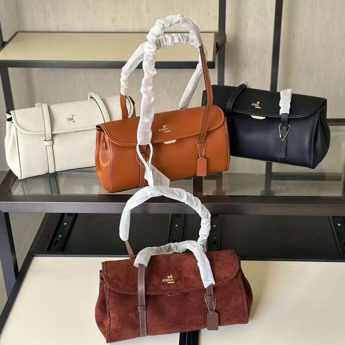 2026 New C-Brand Bridget Minimalist Commuter Baguette Bag Handheld Shoulder Underarm Bag Large Capacity Tote Bag For Women - Thumbnail 4