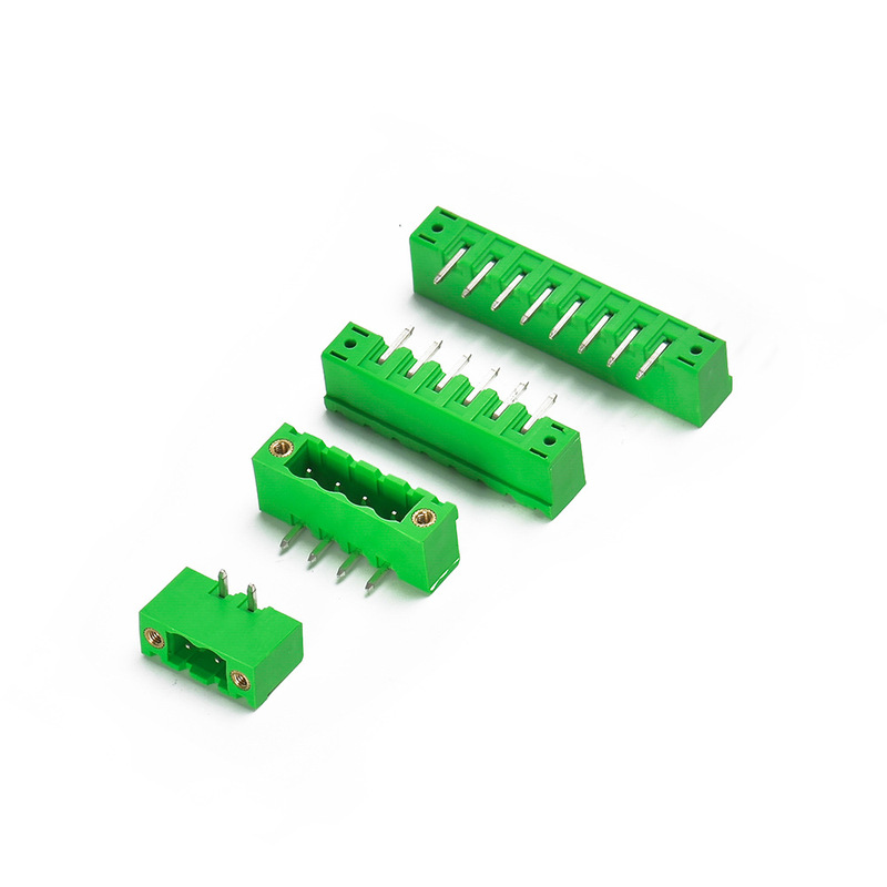 2edgk dm-508耳付きスプリング式押し端子プラグ溶接pcb板ソケット溶接板端子セット|undefined