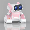 Robot, dancing electric interactive toy with light music for boys, remote control