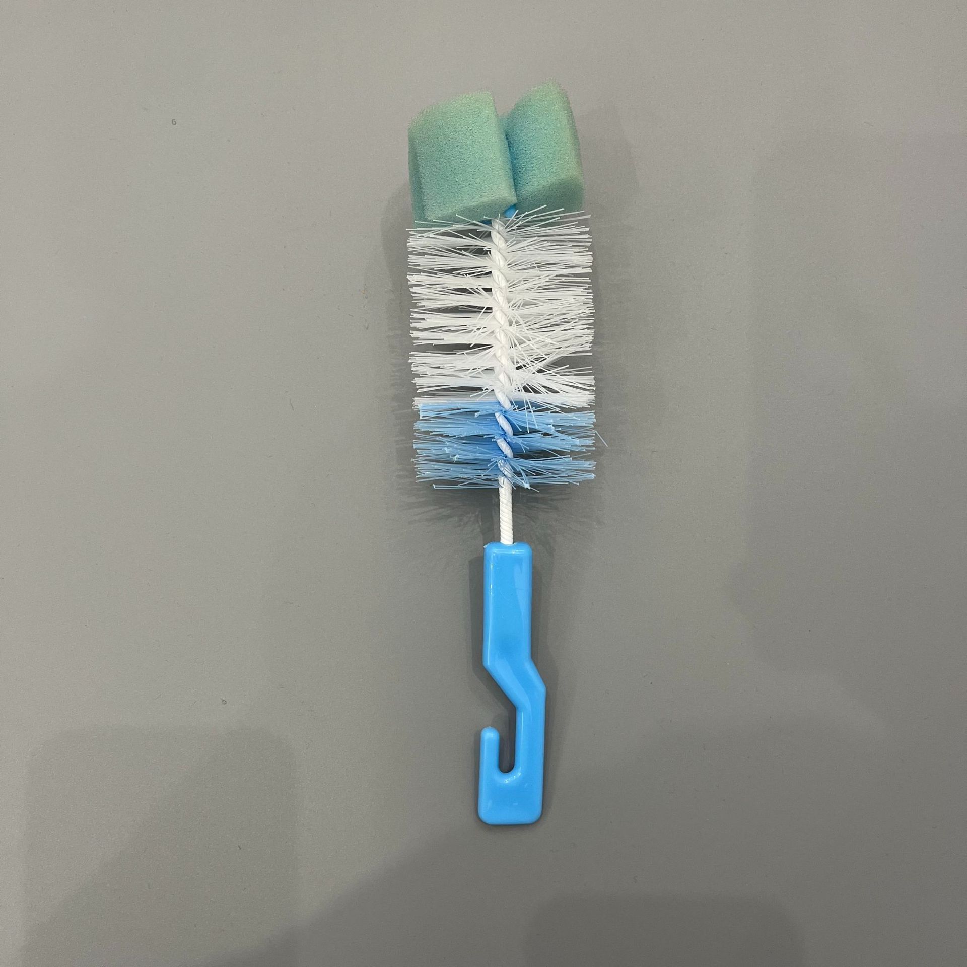 Venta directa de fábrica de cepillo para biberones, cepillo para limpiar biberones, cepillo plegable para vasos, cepillo para vasos con mango largo extraíble