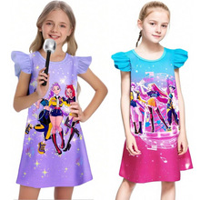 5-14Y Kpop �CħŮ�FŮͯ�w�w��˯ȹ���e�Ҿ�ȹ�����