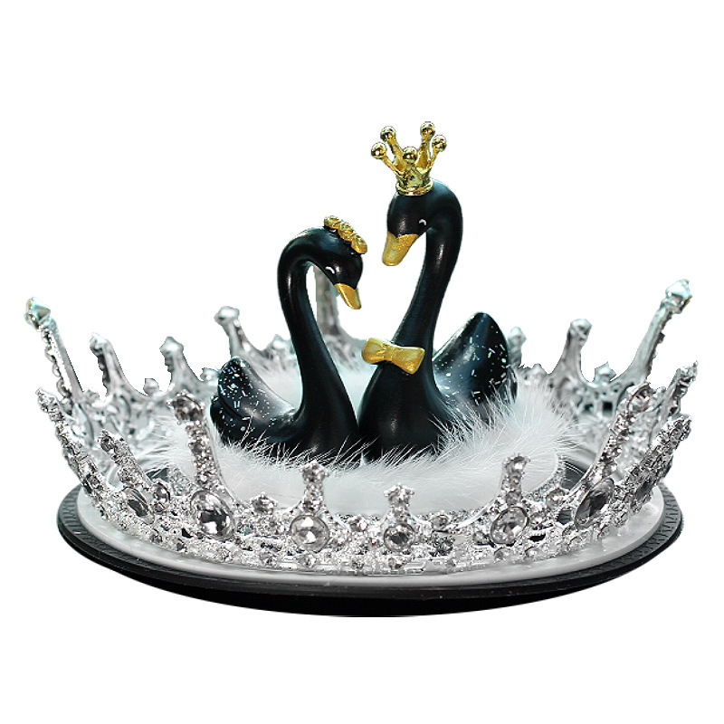 Nuevos adornos de automóvil cisne, adornos de automóvil creativos, adornos de consola central, adornos de aroma, artículos de automóvil para mujeres