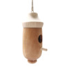 Hummingbird House wooden suspension -style hummingbird house outdoor courtyard decorative mini -bird nest bird feeder