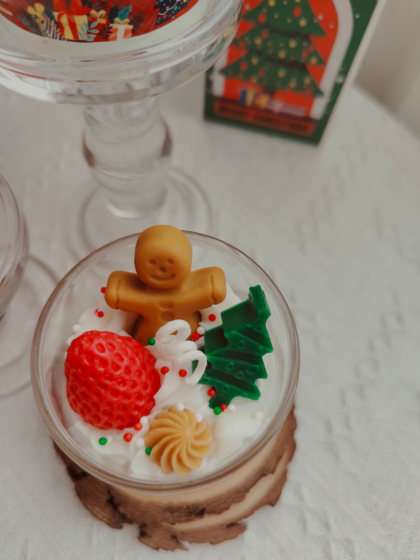 Halloween, Christmas Festival Halloween Christmas Cute Pumpkin Bear Soy Wax Beeswax Candle Home Fragrance