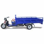 电动升降自卸三轮车厂家续航持久加厚钢板载货量大最大爬30度坡