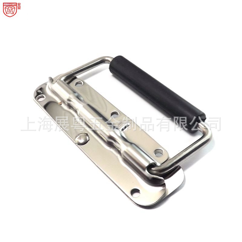 140MM acero inoxidable 304 mango de resorte maneja de caja de madera maneja de caja de equipos industriales